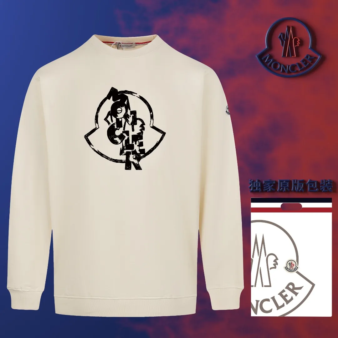 【 Quality】 【🎉 🎊】 【 MONCLER】【In Stock 】 🏅2024 New Arrival Premium LOGO ， ， Premium ⚠️ ： 460 ， 21S 10S 26/2 1*1 ！ ， ， ， ， ， ！ Same Style ✔ Same Style： ❗ ✔【 Same Style， In Stock！】 ➡Size：S M L XL XXL ➡ ：Black White ⚠️Size Size